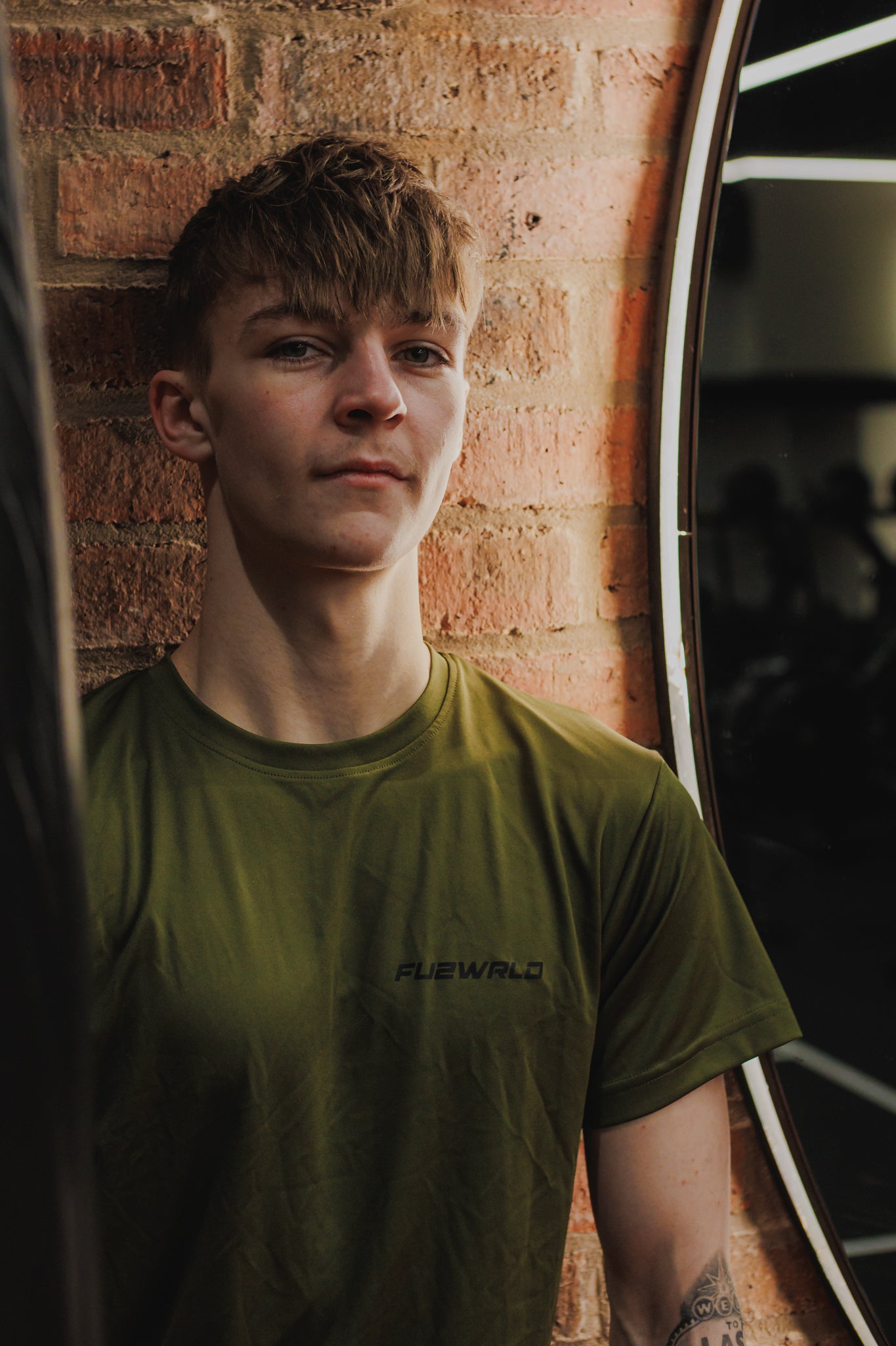 The Gym Tee - Olive