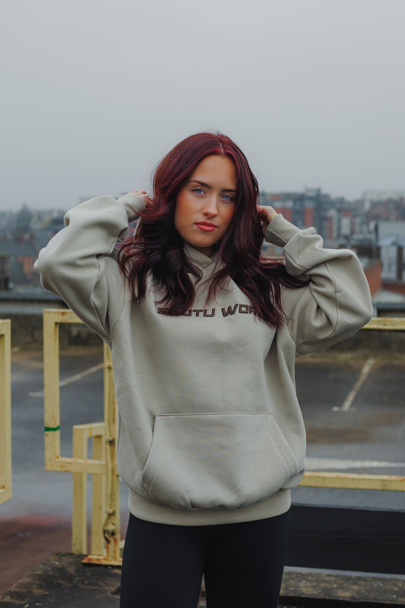 The Signature Hoodie - Beige