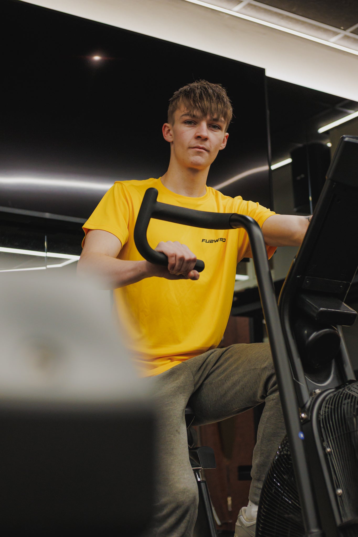 The Gym Tee - Yellow