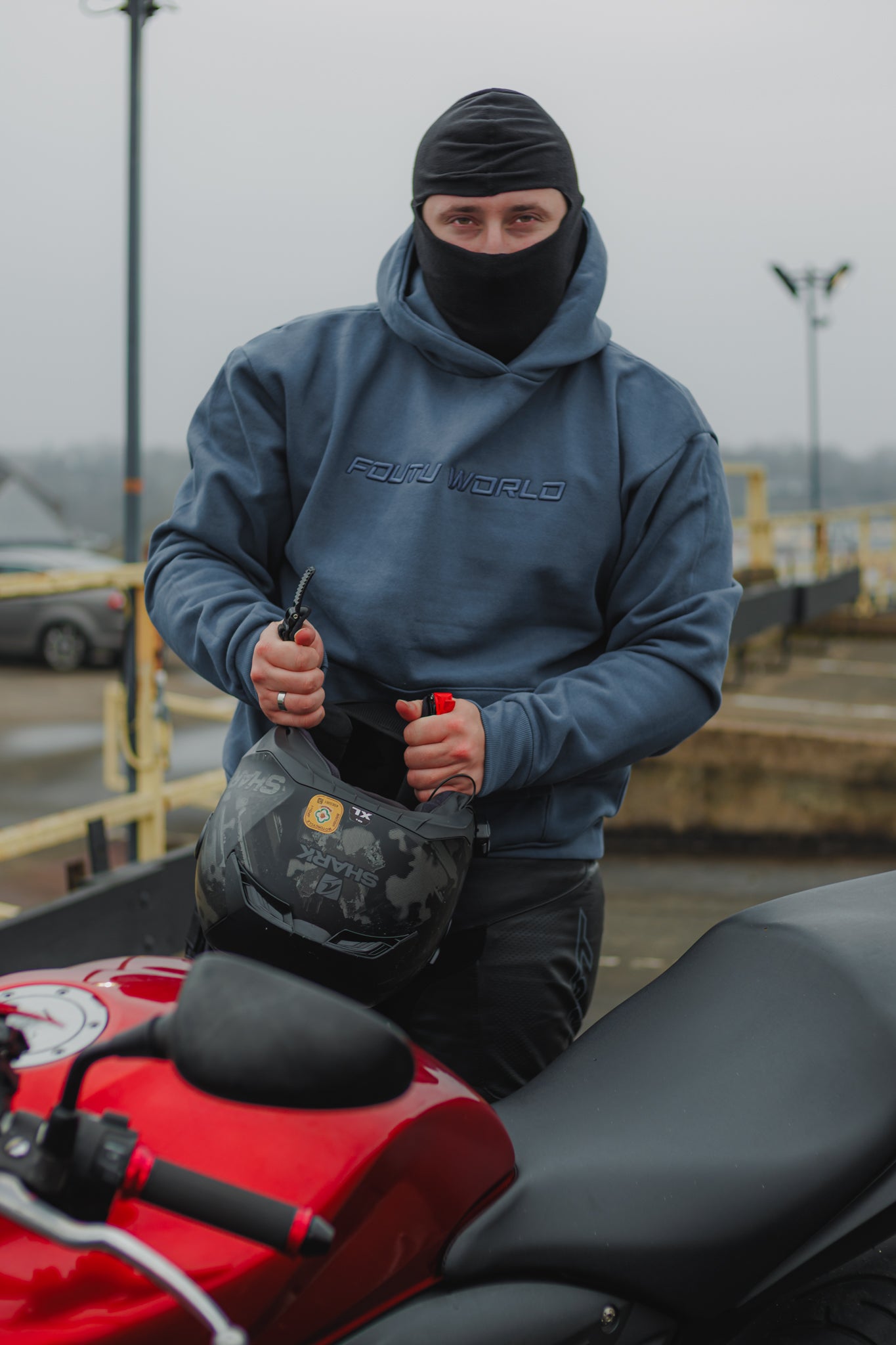 The Signature Hoodie - Rustic Blue