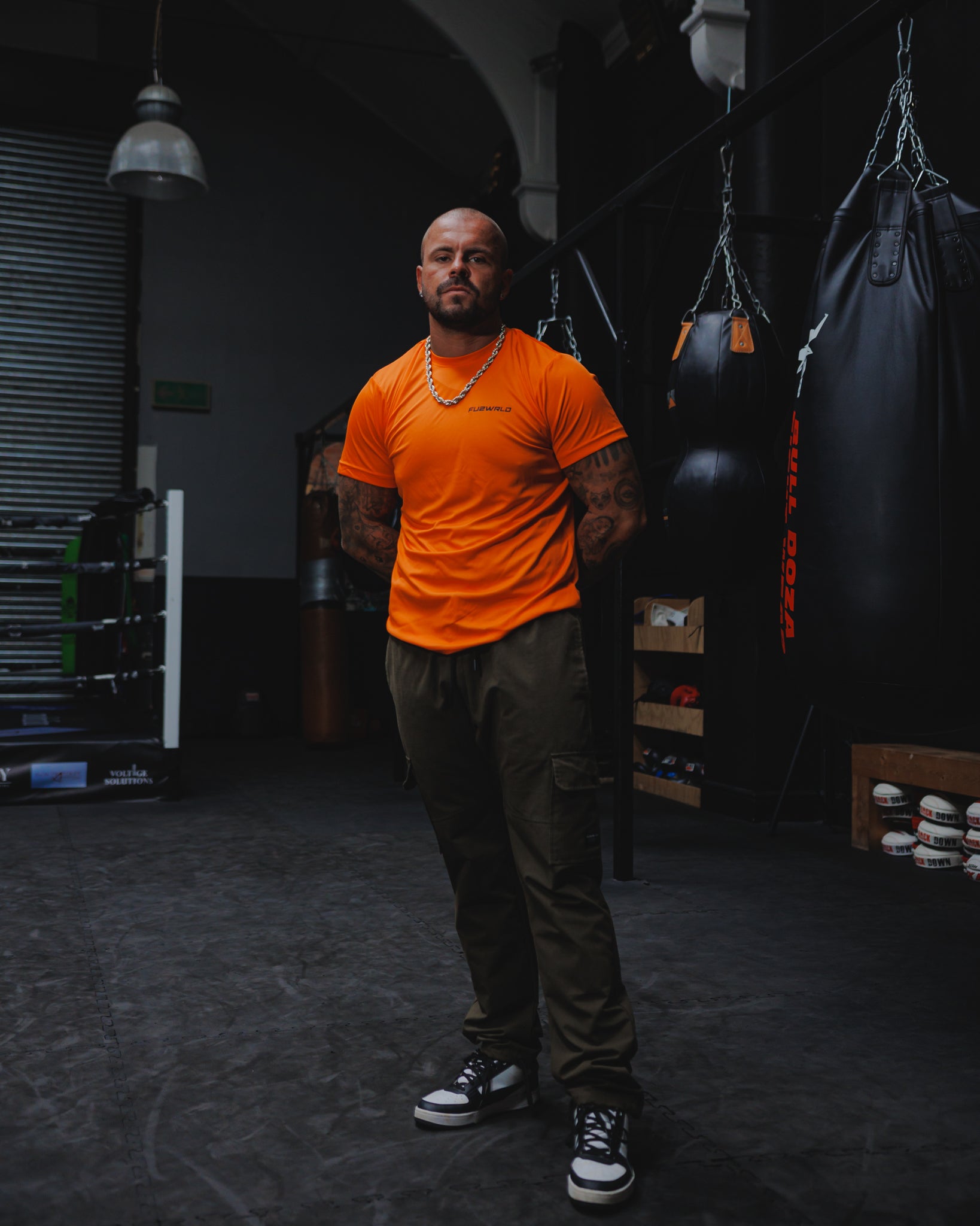 The Gym Tee - Orange