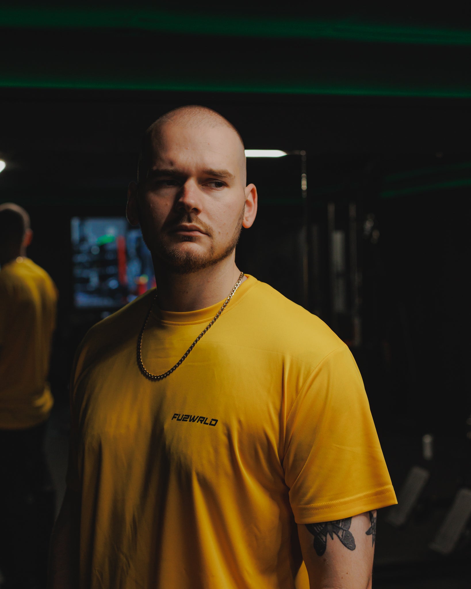 The Gym Tee - Yellow